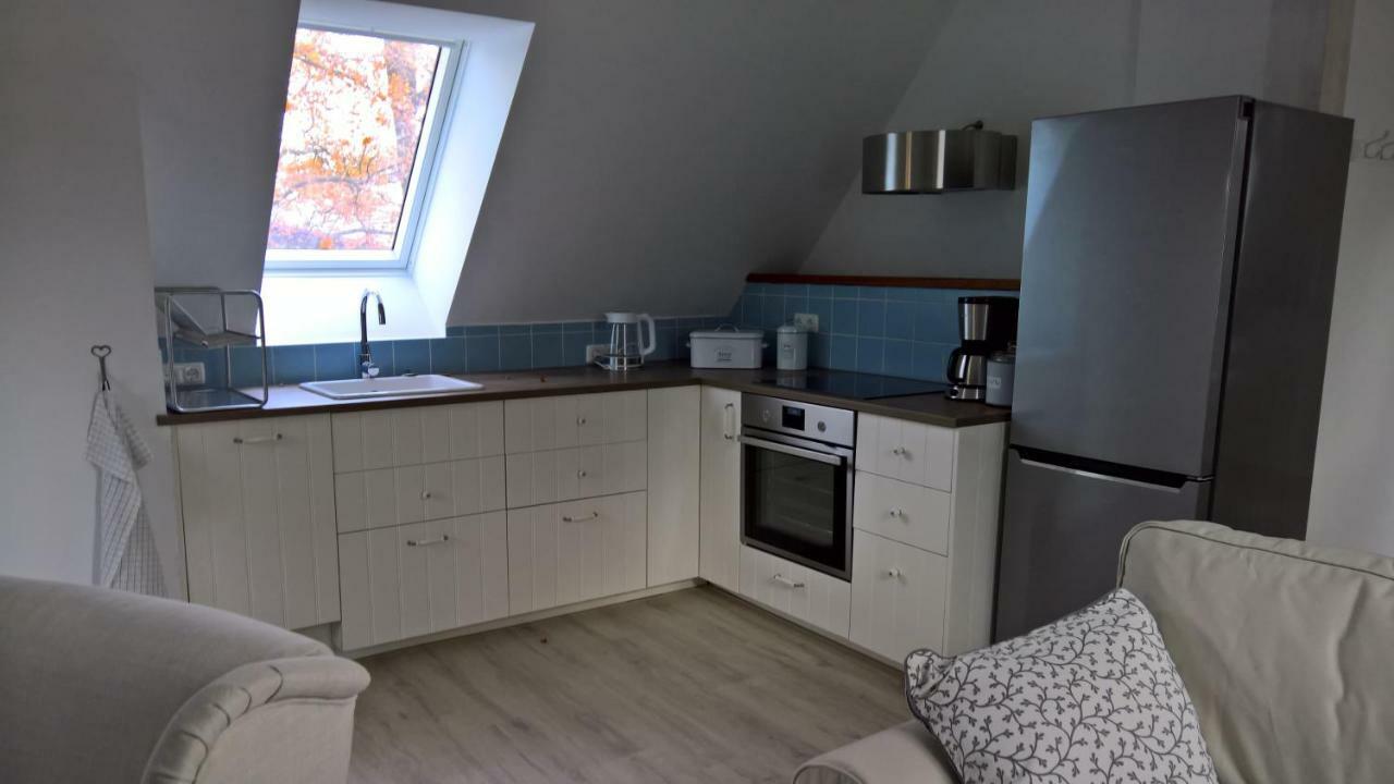 Apartamento Fachwerkkate Vogelsen Exterior foto