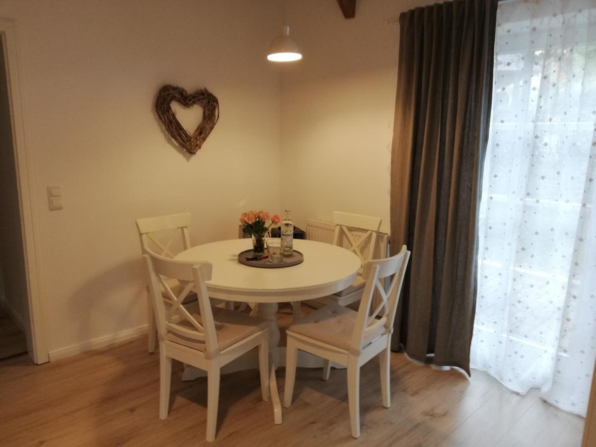 Apartamento Fachwerkkate Vogelsen Exterior foto