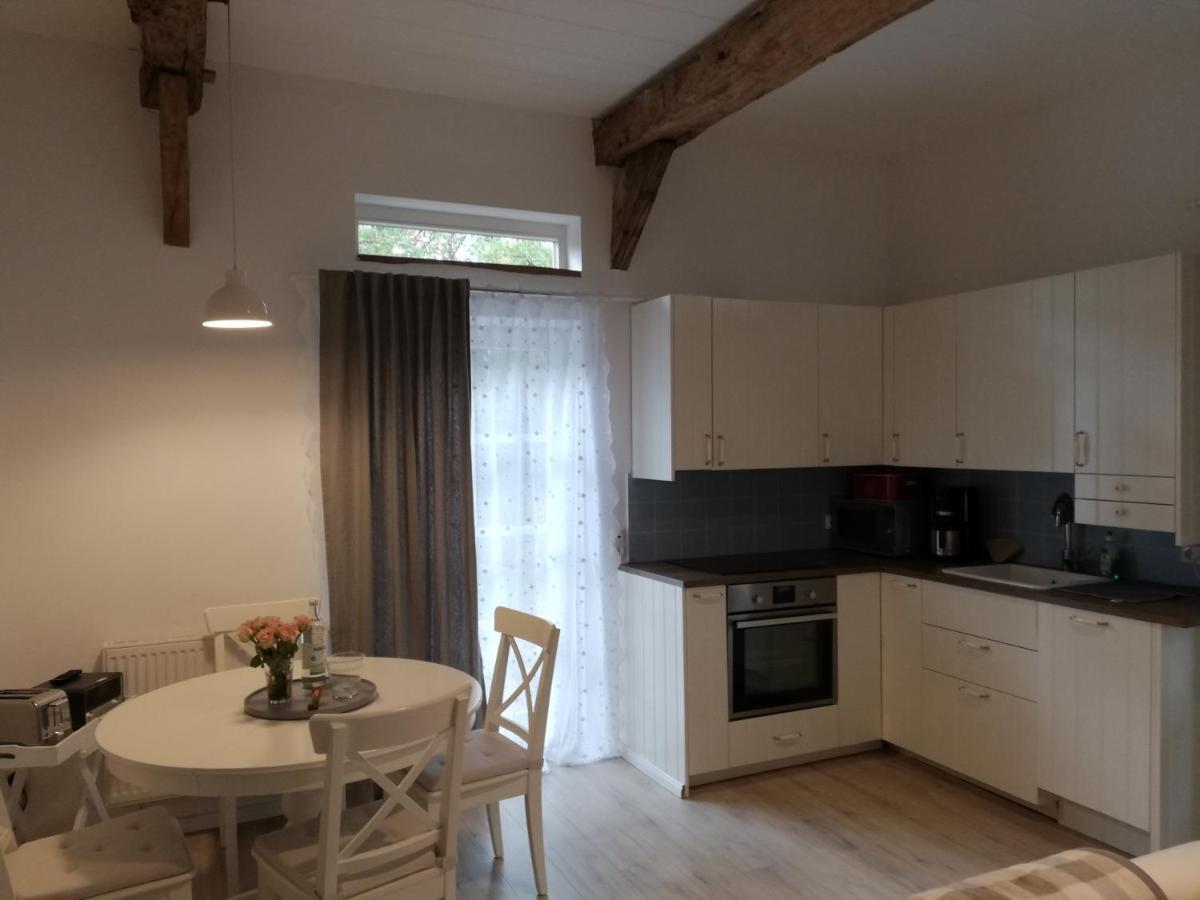 Apartamento Fachwerkkate Vogelsen Exterior foto